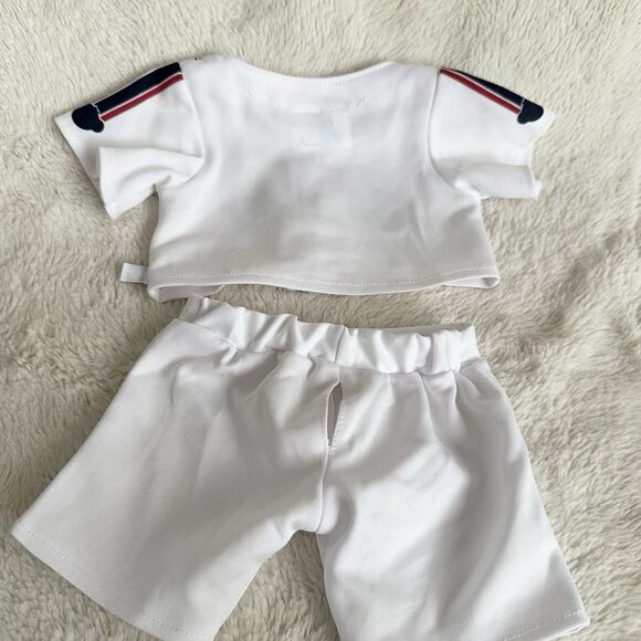 Build A Bear Workshop BABW Baseball Jersey Outfit Clothes Accessories - Picture 3 of 4